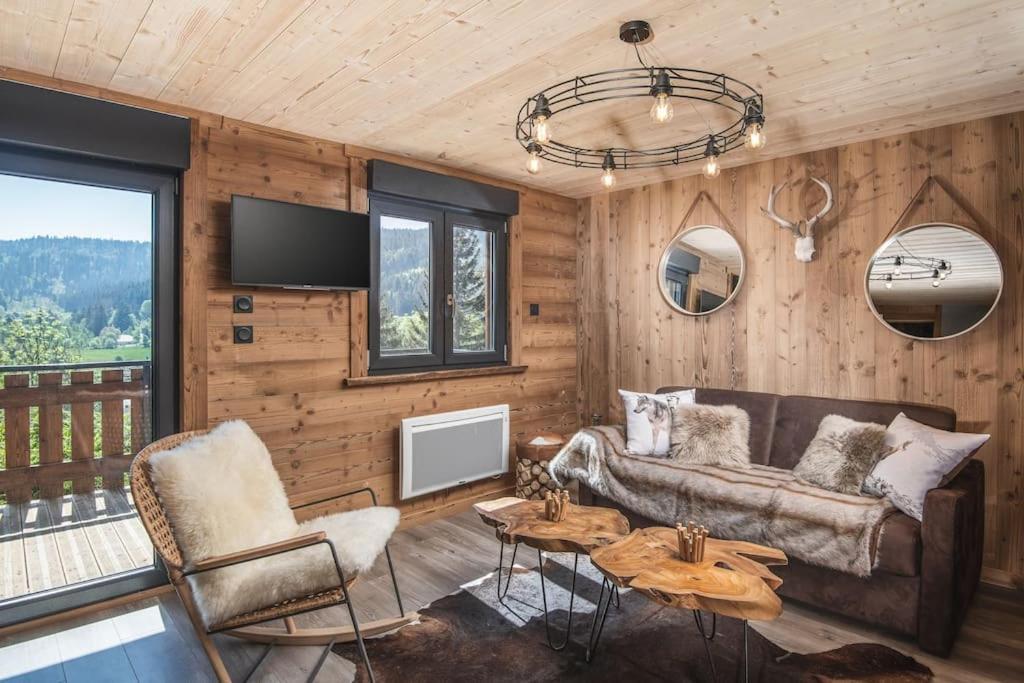 Charmant Chalet Cosy & Paisible En Pleine Nature - Refuge Idyllique Pour 5P 热拉梅 外观 照片